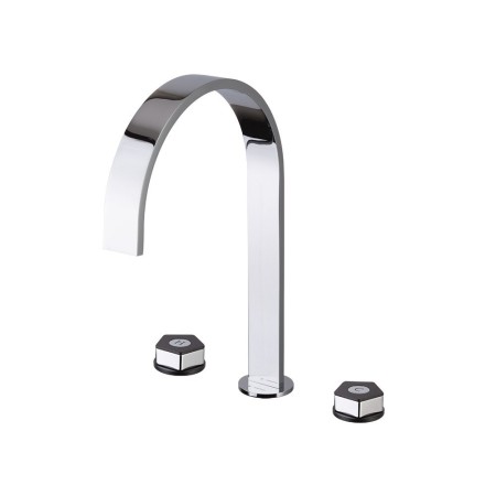 NEWFORM PARC L.E. MITIGEUR LAVABO 3 TROUS AVEC DÉCHARGE CANNE HAUTE