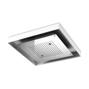 AQUAELITE MODULA PULVÉRISATEUR ENCASTRÉ AU PLAFOND 52X52CM AVEC 2 COLONNES D'EAU