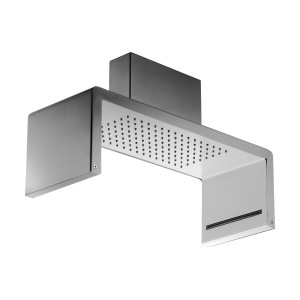 AQUAELITE CLUB SOFFIONE À PLAFOND 554X202 MM-BRACON 20CM