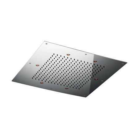 AQUAELITE TECHNO DOUCHE À EFFET PLUIE ENCASTRÉE À PLAFOND 500X500MM