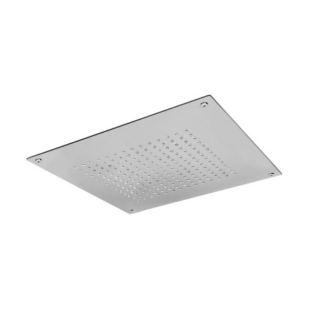 AQUAELITE TECHNO SOFFIONE INCASSO A CONTROSOFFITTO 400x400MM - PLUIE