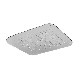 AQUAELITE TECHNO DOUCHE À ENCASTRER EN PLAFOND 400x400MM - ANGLES RONDS