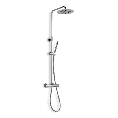 AQUAELITE COLONNE DE DOUCHE AVEC MITIGEUR THERMOSTATIQUE ET PULVERISATEUR EN BRONZE