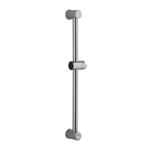 AQUAELITE RAIL DE DOUCHE AVEC CURSEUR ORIENTABLE L.600MM ø 25 mm