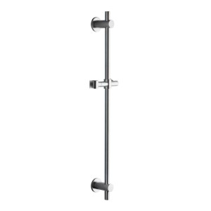 AQUAELITE RAIL DE DOUCHE AVEC CURSEUR ORIENTABLE L.600MM ø 19 mm EN ACIER INOX 316L