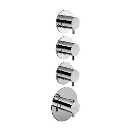 NEWFORM  NEWFORM MITIGEUR THERMOSTATIQUE MULTI-UTILISATION POUR DOUCHE ENCASTRÉE 3 SORTIES