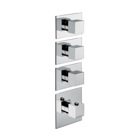 NEWFORM  NEWFORM MITIGEUR THERMOSTATIQUE MULTI-UTILISATION POUR DOUCHE ENCASTRÉE 3 SORTIES
