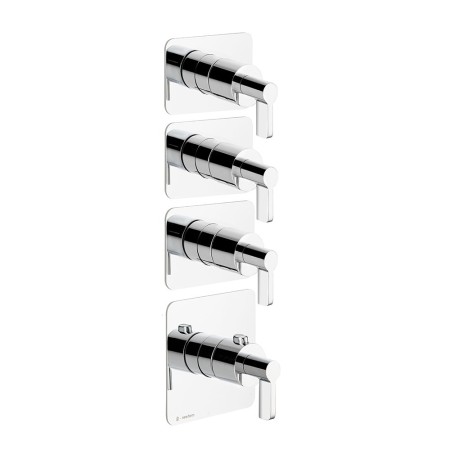 NEWFORM  BLINK CHIC MITIGEUR THERMOSTATIQUE MULTIUSAGE POUR DOUCHE ENCASTRÉE 3 SORTIES