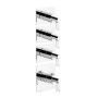 NEWFORM  BLINK CHIC MITIGEUR THERMOSTATIQUE MULTIUSAGE POUR DOUCHE ENCASTRÉE 3 SORTIES