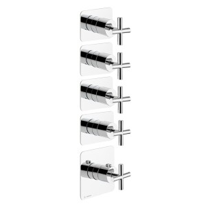 NEWFORM BLINK MITIGEUR THERMOSTATIQUE MULTI-UTILISATEUR DOUCHE ENCASTRÉ 4 SORTIES