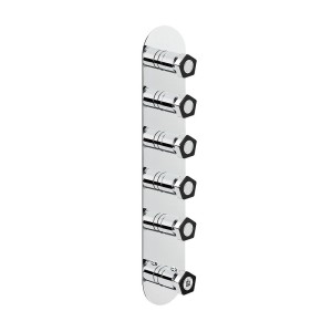 NEWFORM PARK L.E. MITIGEUR THERMOSTATIQUE MULTI-UTILISATEUR ENCASTRÉ DOUCHE 5 SORTIES