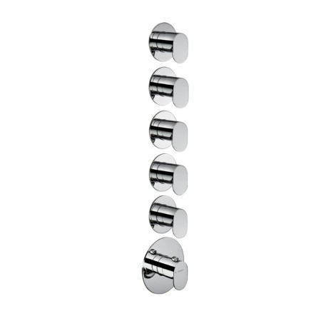 NEWFORM  LINFA II MITIGATEUR THERMOSTATIQUE MULTI-UTILISATION POUR DOUCHE ENCASTRÉE 5 SORTIES
