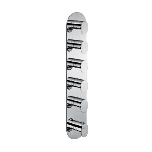 NEWFORM  LINFA II MITIGATEUR THERMOSTATIQUE MULTI-UTILISATION POUR DOUCHE ENCASTRÉE 5 SORTIES