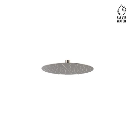 NEWFORM NEWFORM SOFFIONE ROND EN ACIER INOXYDABLE Ø 250 MM H.2MM