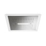 NEWFORM NEWFORM SOFFIONE QUADRO AD INCASSO 500X500 MM MULTIFONCTION C/ÉCLAIRAGE MULTICOLORE AUTOMATIQUE