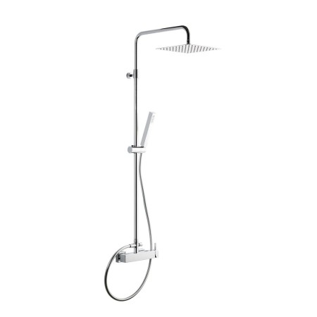 NEWFORM NEWFORM COLONNE DE DOUCHE AVEC MITIGEUR MONOCOMMANDE EXTERNE CARRE