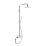 NEWFORM NEWFORM COLONNE DE DOUCHE AVEC MITIGEUR MONOCOMMANDE EXTERNE CARRE