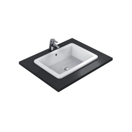 IDEAL STANDARD LAVABO RECTANGULAIRE ENCASTRÉ À POSER 595X440