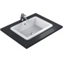 IDEAL STANDARD LAVABO RECTANGULAIRE ENCASTRÉ À POSER 595X440
