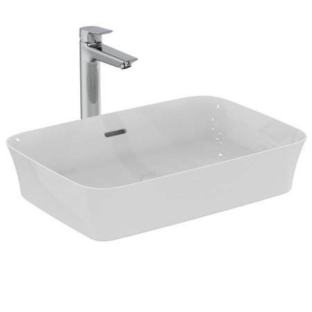 IDEAL STANDARD LAVABO ULTRASLIM RECTANGULAIRE 550X380 MM À ENCASTRER AVEC TROU DE DÉBORDEMENT