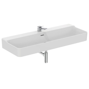 IDEAL STANDARD LAVABO RECTANGULAIRE CONCA 1200X450 MM AVEC DÉBORDEMENT ET 1 TROU