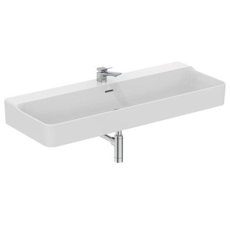 IDEAL STANDARD LAVABO RECTANGULAIRE CONCA 1200X450 MM AVEC DÉBORDEMENT ET 1 TROU