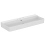 IDEAL STANDARD LAVABO RECTANGULAIRE CONCA 1200X450 MM AVEC DÉBORDEMENT ET 3 TROUS