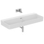 IDEAL STANDARD CONCA LAVABO RECTANGULAIRE 1200X450 MM AVEC DÉBORDEMENT SANS TROUS
