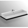 IDEAL STANDARD CONCA LAVABO À POSER RECTANGULAIRE 1200X450 MM AVEC DÉBORDEMENT ET 1 TROU