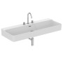 IDEAL STANDARD LAVABO CONCA À POSER RECTANGULAIRE 1200X450 MM AVEC DÉBORDEMENT ET 3 TROUS