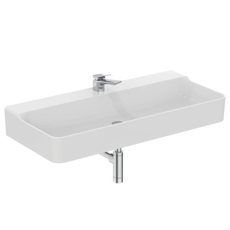 IDEAL STANDARD CONCA LAVABO À POSER RECTANGULAIRE 1000X450 MM SANS DÉBORDEMENT ET 1 TROU