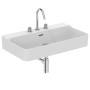 IDEAL STANDARD LAVABO RECTANGULAIRE CONCA 800X450 MM AVEC DÉBORDEMENT ET 3 TROUS