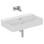 IDEAL STANDARD CONCA LAVABO RECTANGULAIRE 800X450 MM AVEC DÉBORDEMENT ET SANS TROU