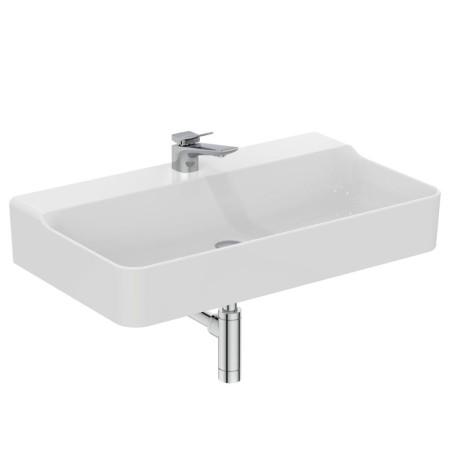 IDEAL STANDARD LAVABO RECTANGULAIRE CONCA 800X450 MM SANS DÉBORDEMENT ET 1 TROU