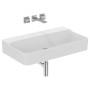 IDEAL STANDARD CONCA LAVABO RECTANGULAIRE 800X450 MM SANS DÉBORDE ET SANS TROU