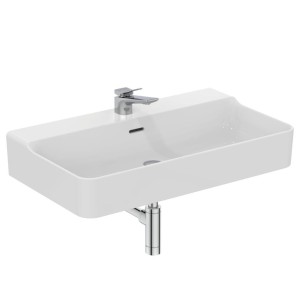 IDEAL STANDARD LAVABO CONCA À POSER RECTANGULAIRE 800X450 MM AVEC DÉBORDEMENT ET 1 TROU