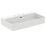 IDEAL STANDARD LAVABO CONCA À POSER RECTANGULAIRE 800X450 MM AVEC DÉBORDEMENT ET 3 TROUS