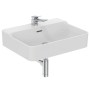 IDEAL STANDARD LAVABO RECTANGULAIRE CONCA 600X450 MM AVEC DÉBORDEMENT ET 1 TROU