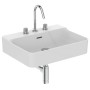IDEAL STANDARD LAVABO RECTANGULAIRE CONCA 600X450 MM AVEC DÉBORDEMENT ET 3 TROUS