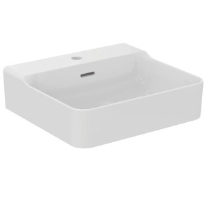 IDEAL STANDARD CONCA LAVABO À POSER RECTANGULAIRE 500X450 MM AVEC DÉBORDEMENT ET 1 TROU