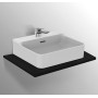 IDEAL STANDARD CONCA LAVABO À POSER RECTANGULAIRE 500X450 MM AVEC DÉBORDEMENT ET 1 TROU