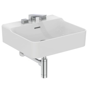 IDEAL STANDARD CONCA LAVABO À POSER RECTANGULAIRE 500X450 MM AVEC DÉBORDEMENT ET 3 TROUS