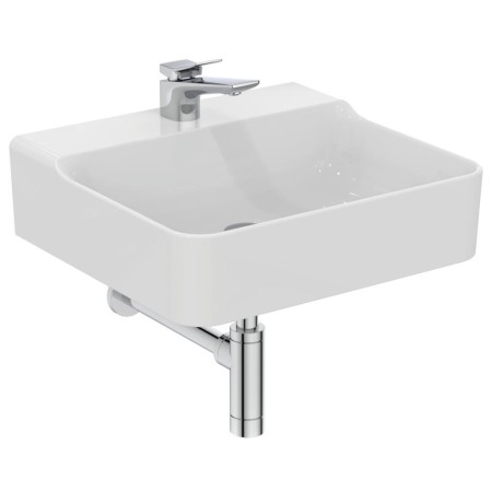 IDEAL STANDARD CONCA LAVABO À POSER RECTANGULAIRE 500X450 MM SANS DÉBORDEMENT ET 1 TROU