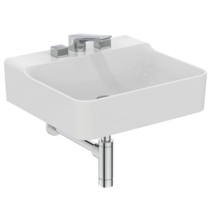 IDEAL STANDARD CONCA LAVABO À POSER RECTANGULAIRE 500X450 MM SANS DÉBORDEMENT ET 3 TROUS