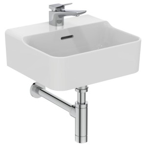 IDEAL STANDARD CONCA LAVAMANI RECTANGULAIRE 400X350 MM AVEC DÉBORDEMENT ET 1 TROU
