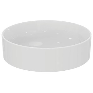 IDEAL STANDARD CONCA LAVABO ROND À POSER 450X450 MM SANS DÉBORDEMENT ET SANS TROUS