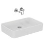 IDEAL STANDARD LAVABO RECTANGULAIRE À POSER 600X400 MM SANS DÉBORDE ET SANS TROUS