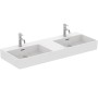 IDEAL STANDARD LAVABO EXTRA À POSER RECTANGULAIRE 1200X450 AVEC DÉBORDEMENT ET 1 TROU