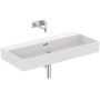 IDEAL STANDARD LAVABO RECTANGULAIRE EXTRA 1000X450 AVEC DÉBORDEMENT ET SANS TROUS