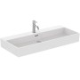 IDEAL STANDARD LAVABO EXTRA À POSER RECTANGULAIRE 1000X450 AVEC DÉBORDEMENT ET 1 TROU